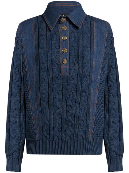 Knitted Polo Shirt