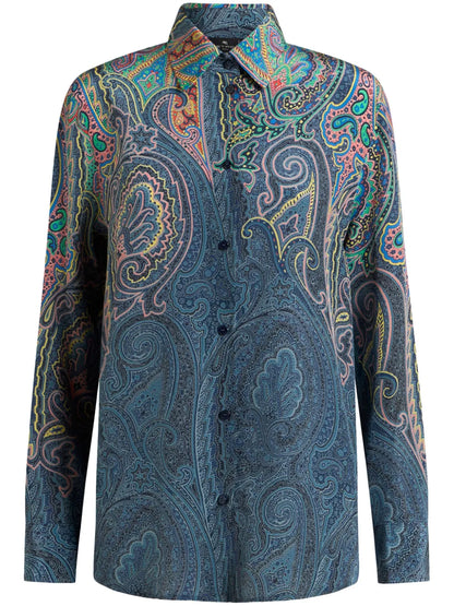 Paisley-Print Shirt