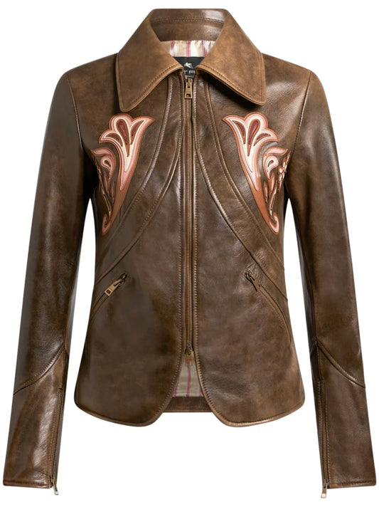 Leather Blazer