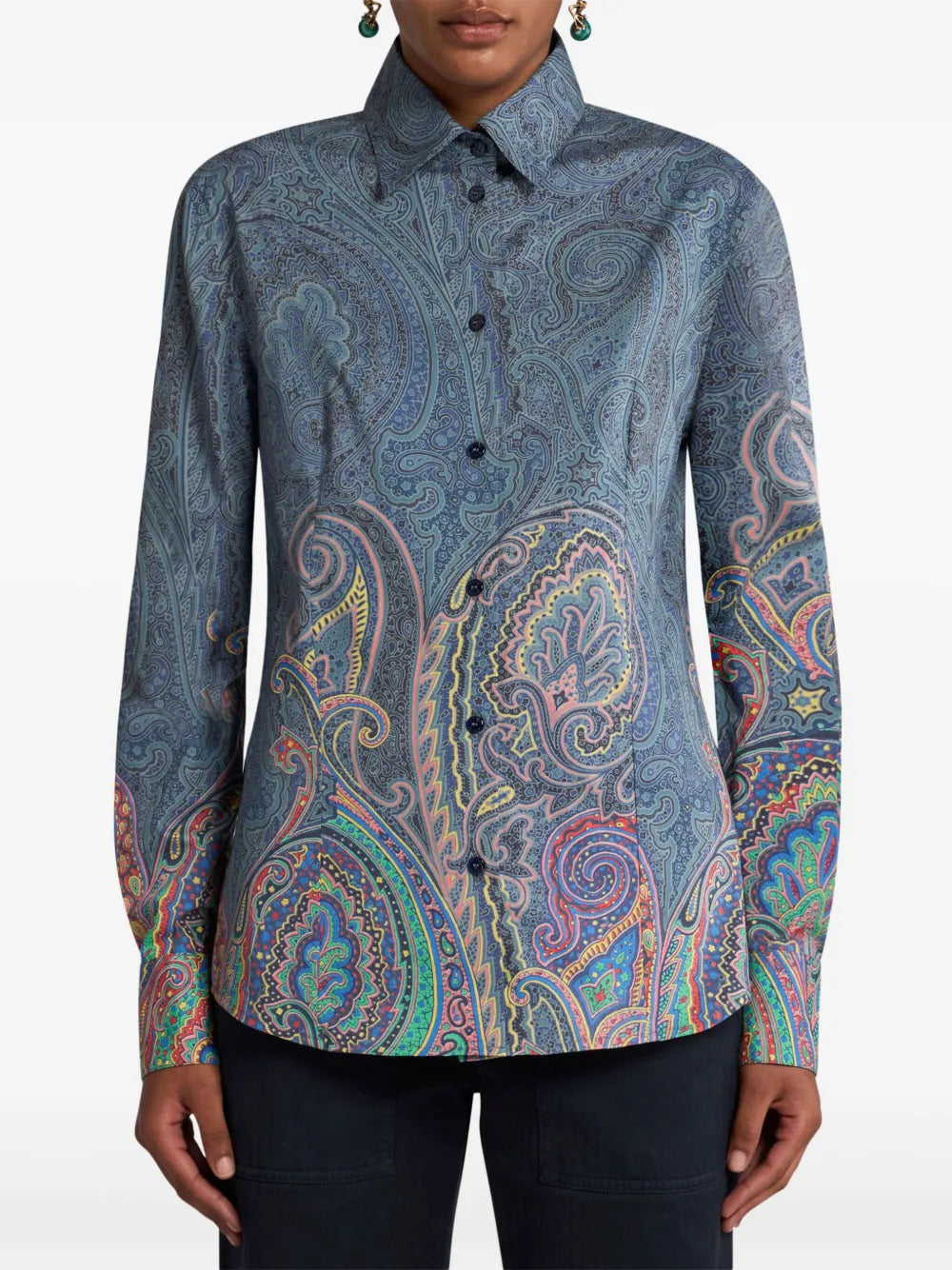 Paisley-Print Shirt