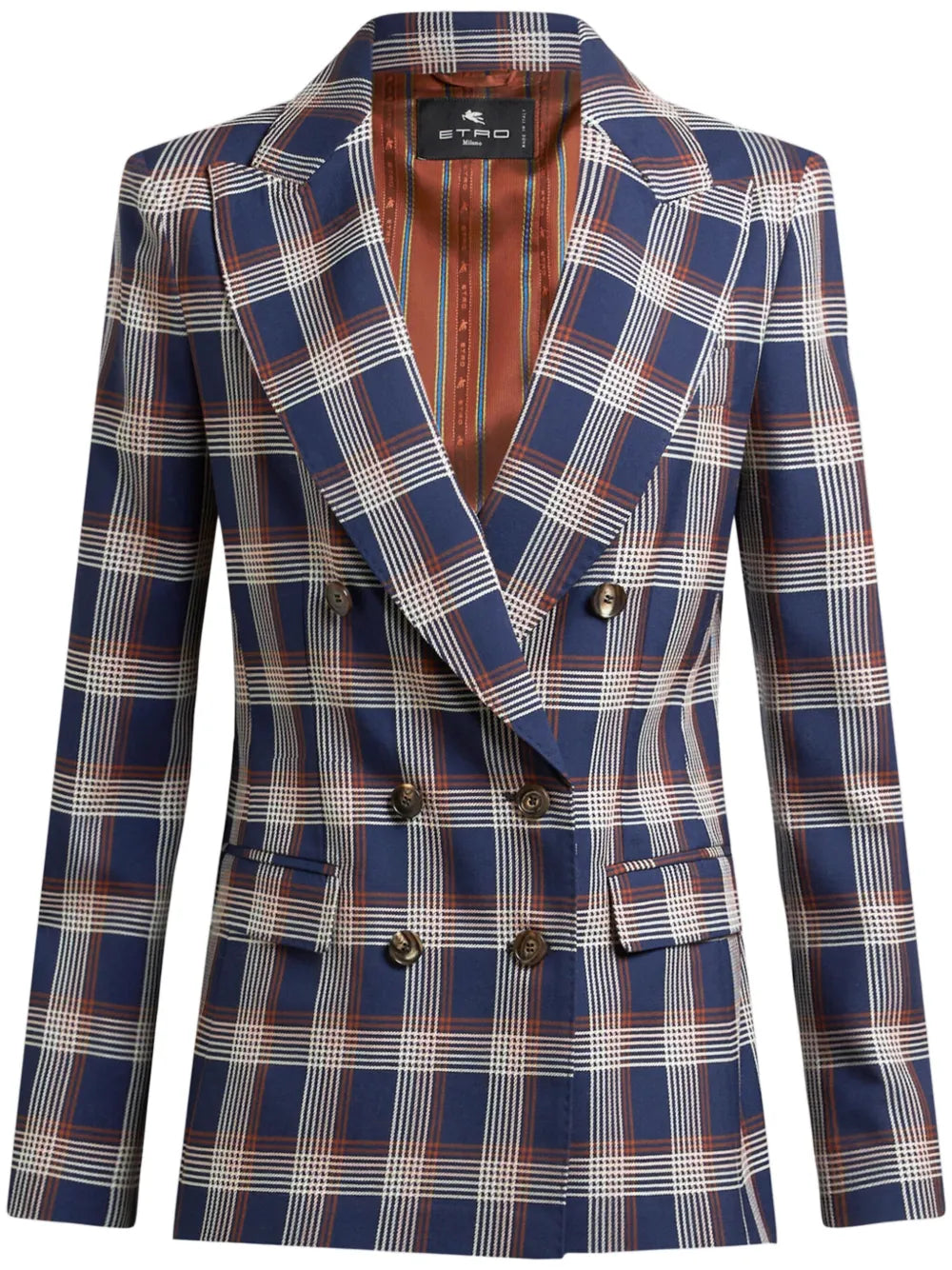Check Tweed Blazer