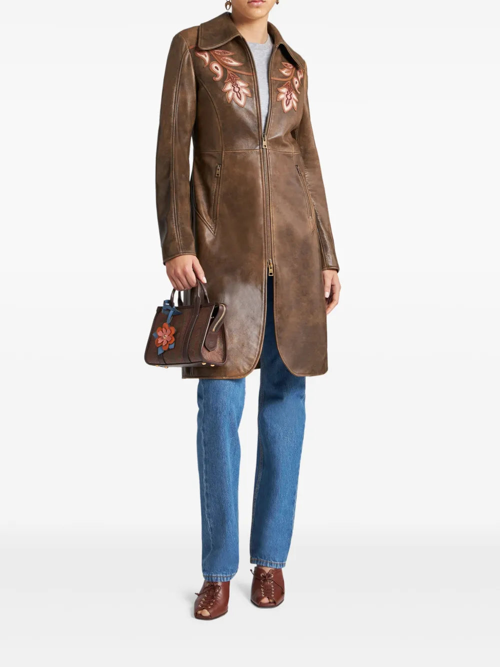 Leather Coat