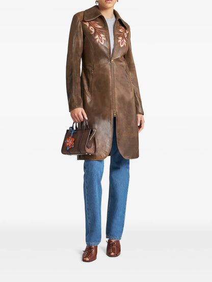 Leather Coat