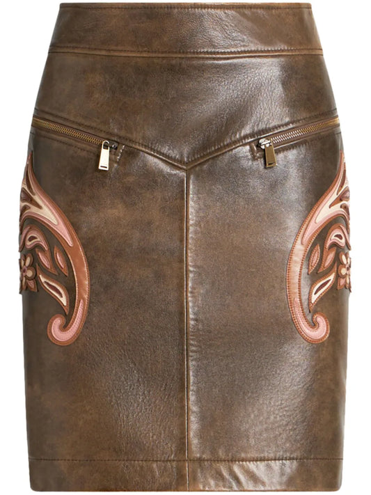Leather Skirt