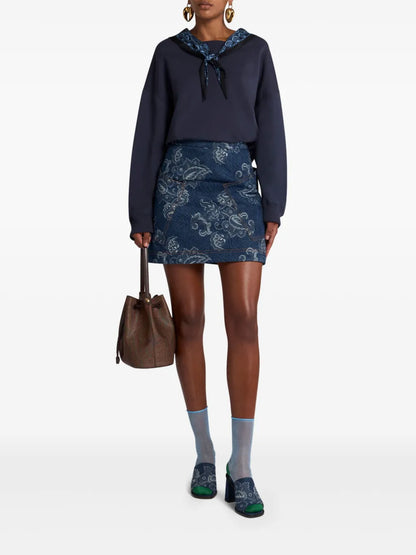Denim Mini Skirt