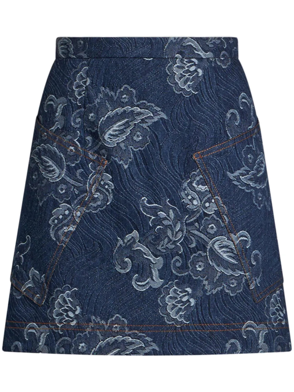 Denim Mini Skirt
