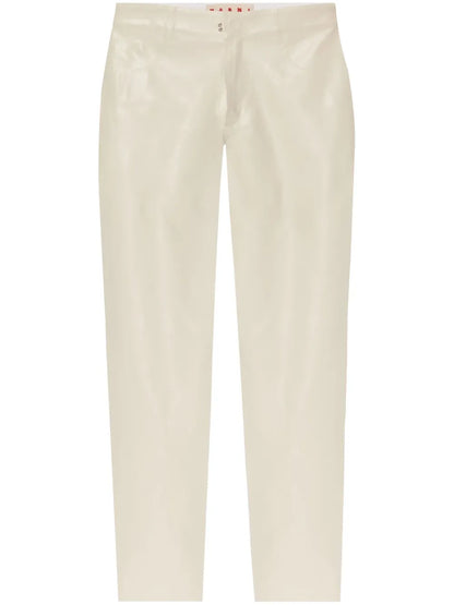 Panelled Straight-Leg Trousers