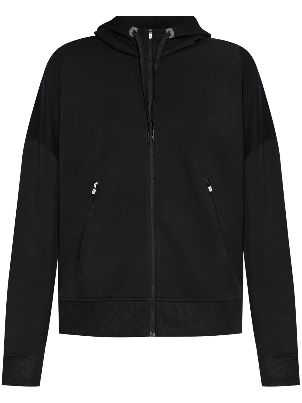 Zipped Drawstring Hoodie