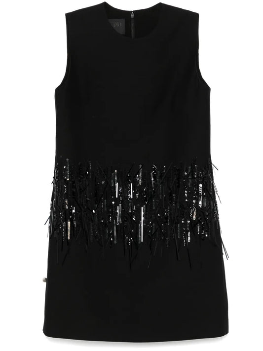 Crepe Mini Dress