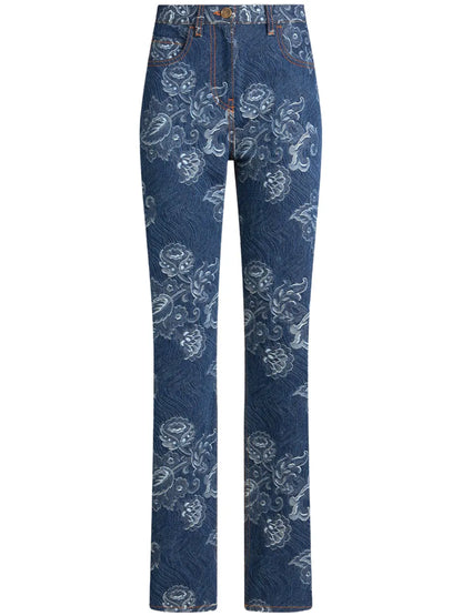 Jacquard Jeans