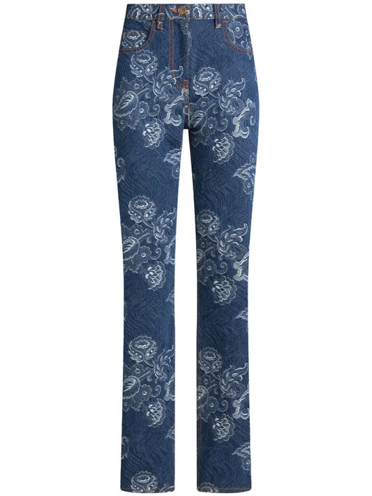 Jacquard Jeans