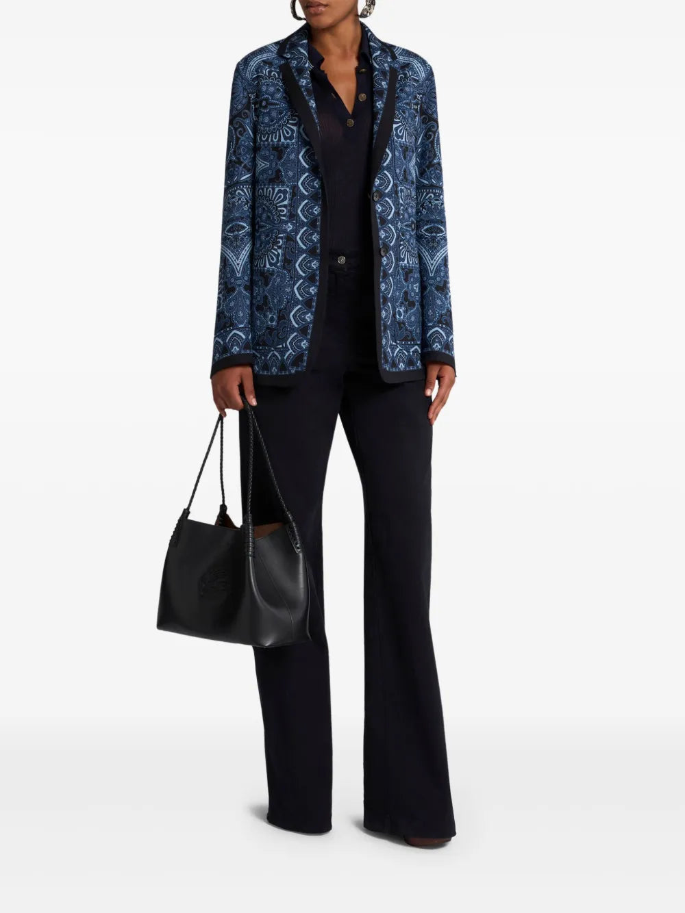 Printed Reversible Blazer