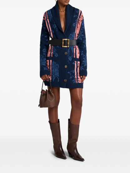 Belted Maxi Cardigan