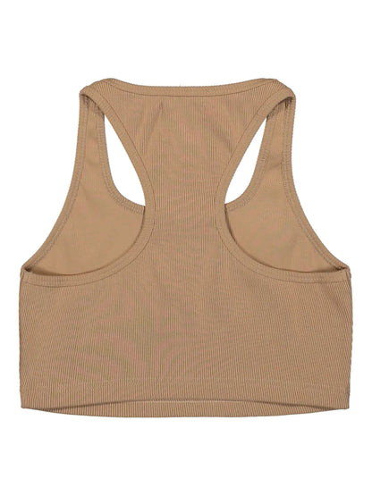 Cropped M-Patch Tank Top