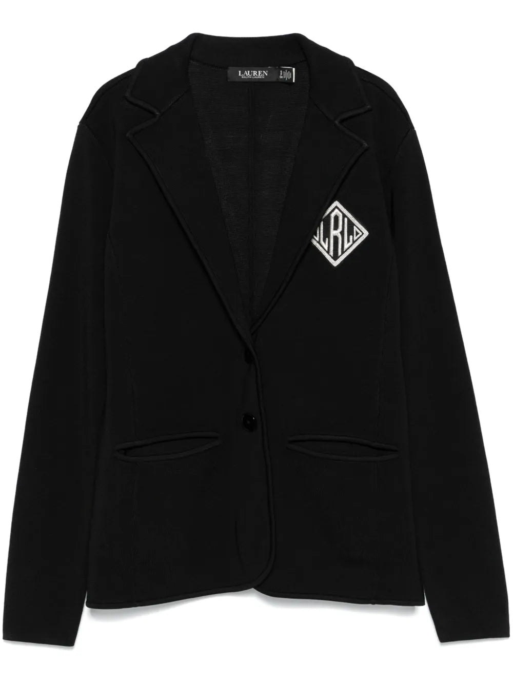 Logo-Embroidered Blazer
