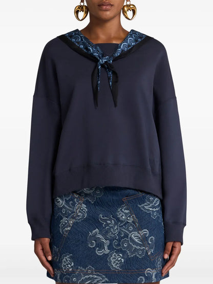 Scarf Sweatshirt