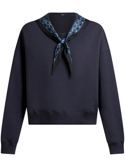 Scarf Sweatshirt
