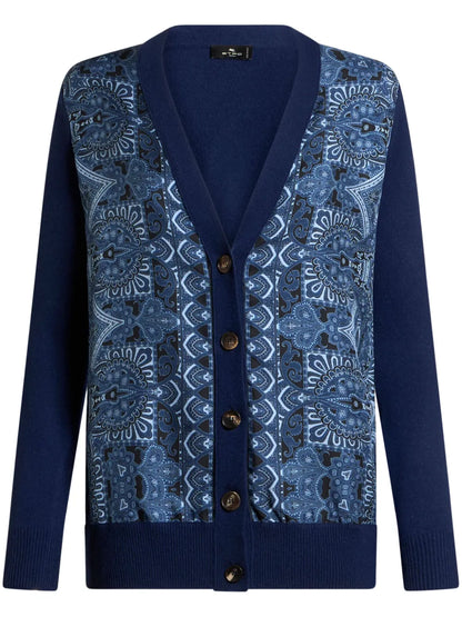 Panelled Cardigan