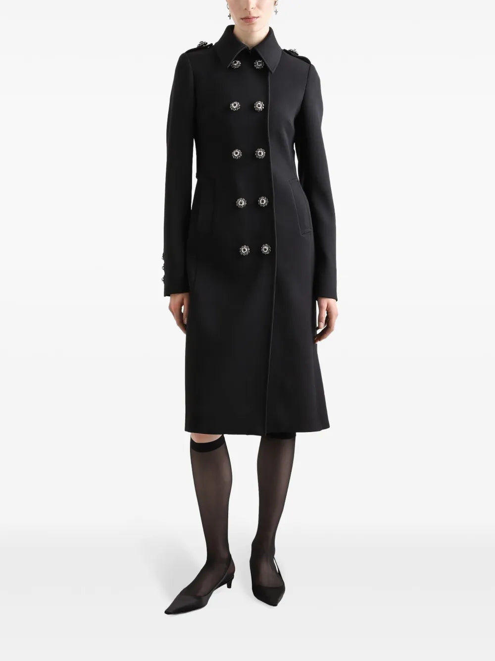 Double-Breasted Coat