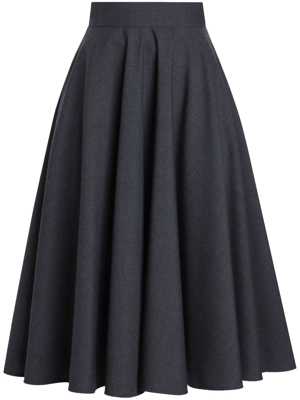 Pleated Midi Skirt