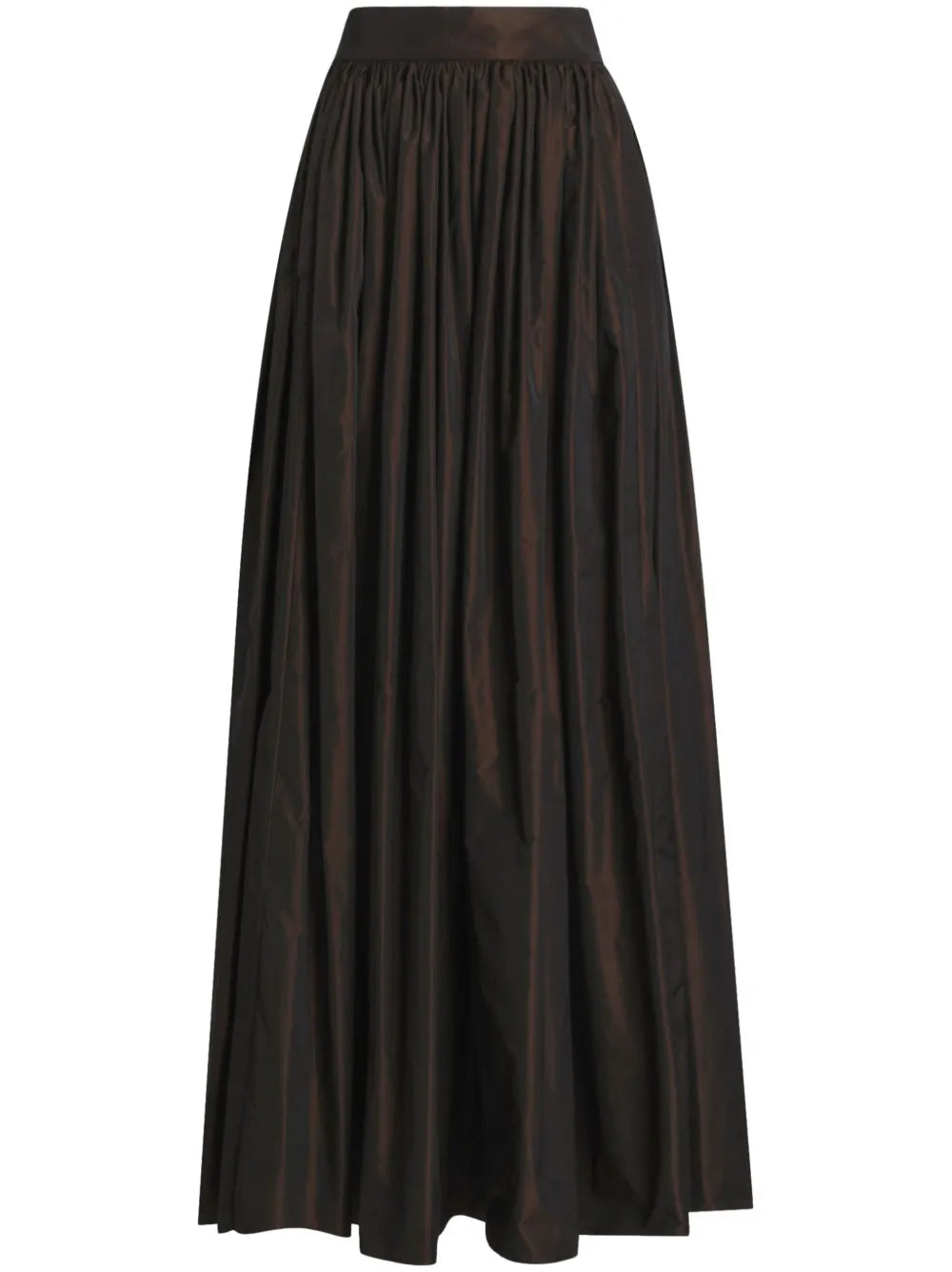 Iridescent-Effect Maxi Skirt
