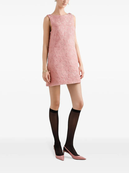 Brocade Mini Dress