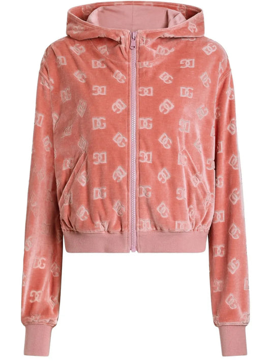 Logo-Print Cardigan