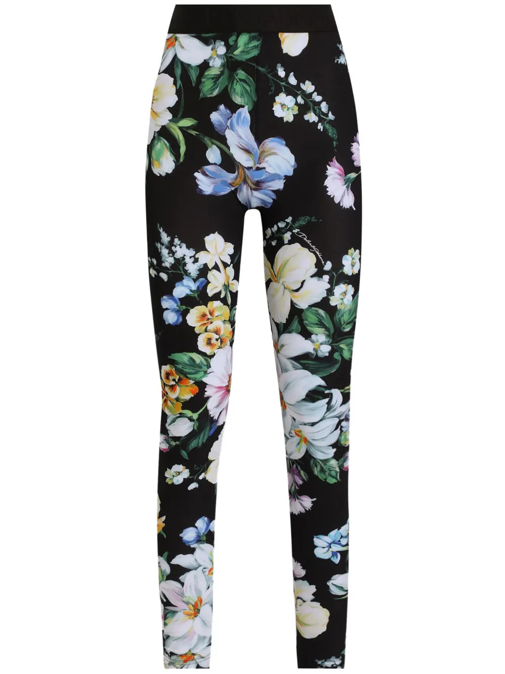 Floral-Print Leggings