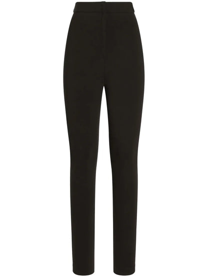 Slim-Cut Tailored Trousers