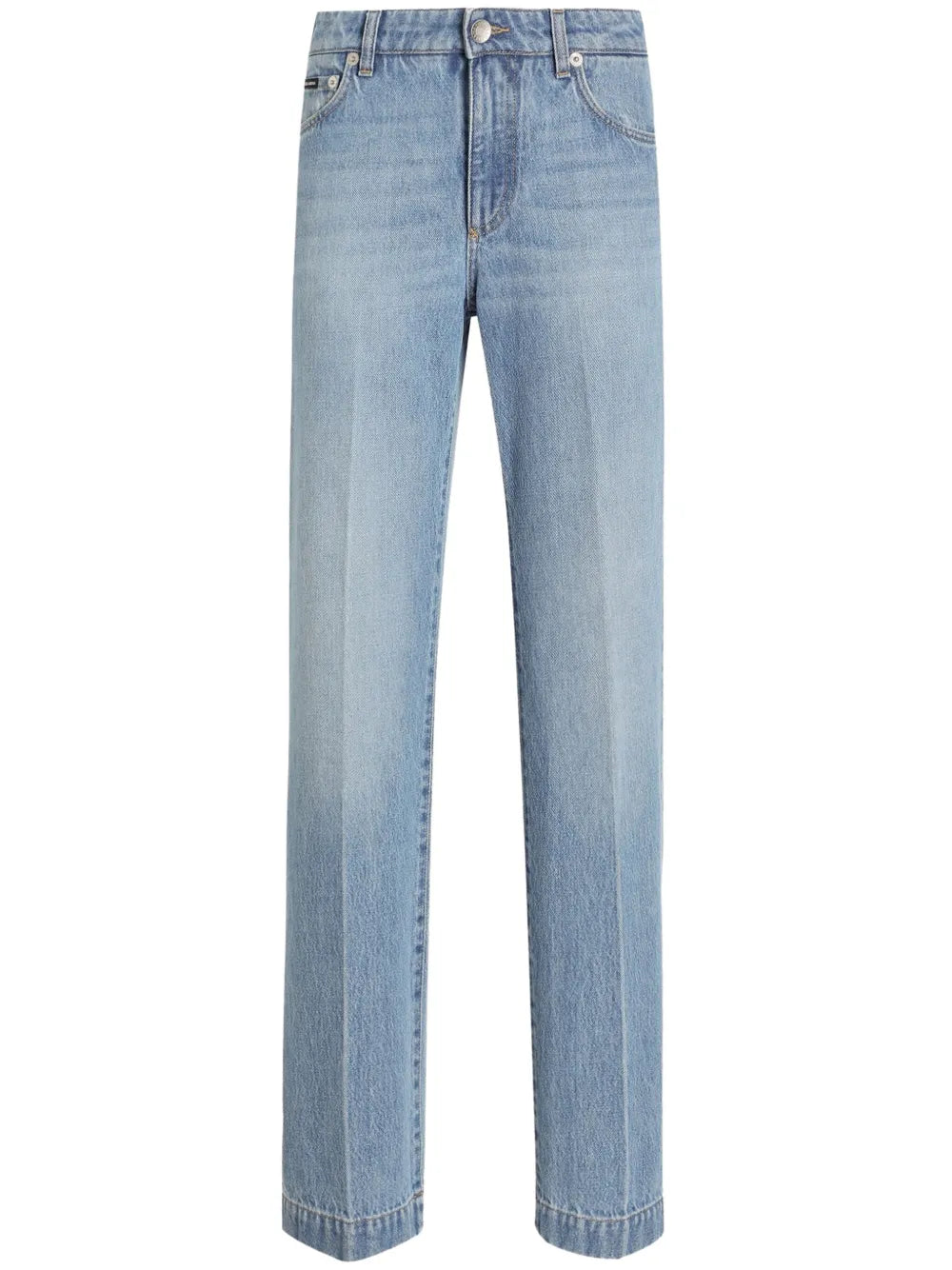 Pressed-Crease Jeans