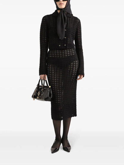 Knitted Midi Skirt