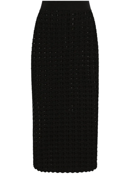 Knitted Midi Skirt