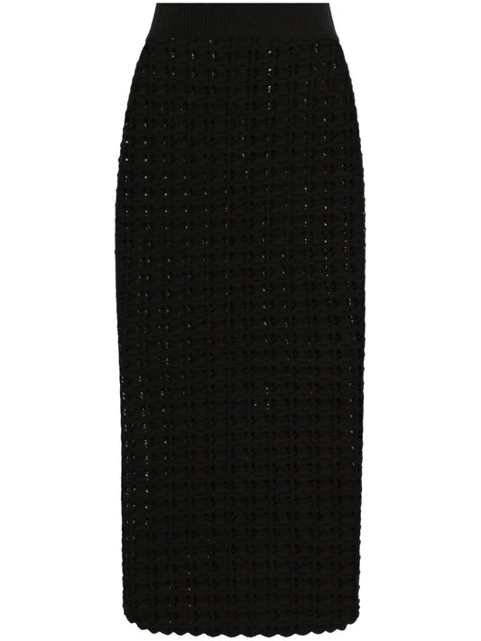 Knitted Midi Skirt