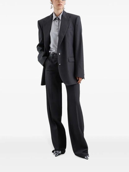 Silk Crepe-De-Chine Shirt