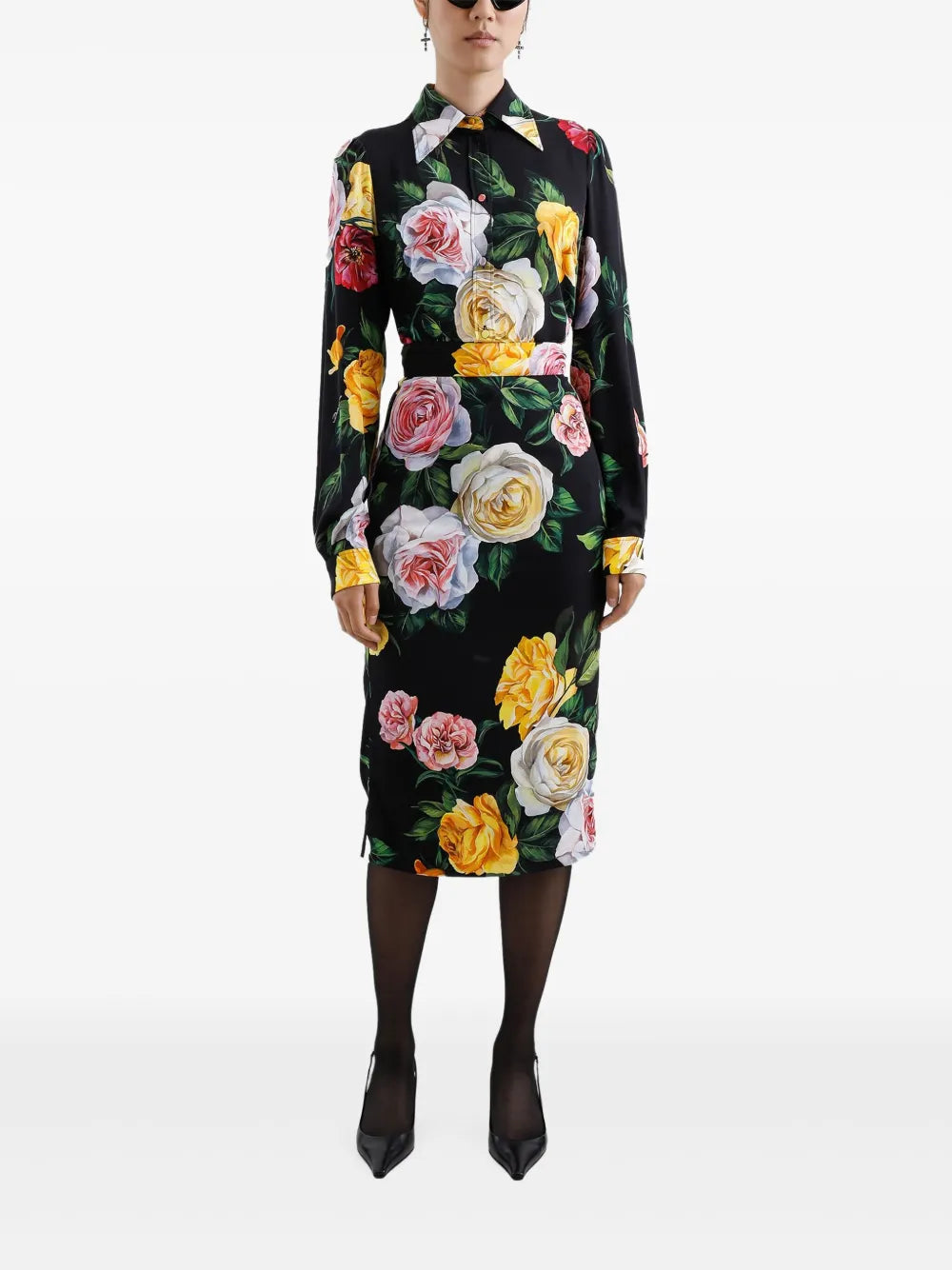 Silk-Charmeuse Shirt