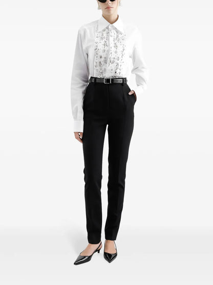 Rhinestone-Embellished Shirt