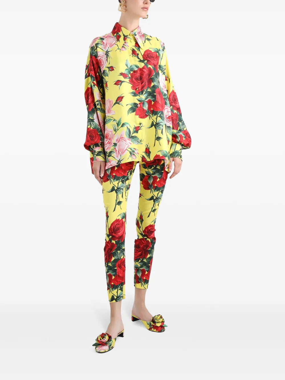 Floral-Print Shirt