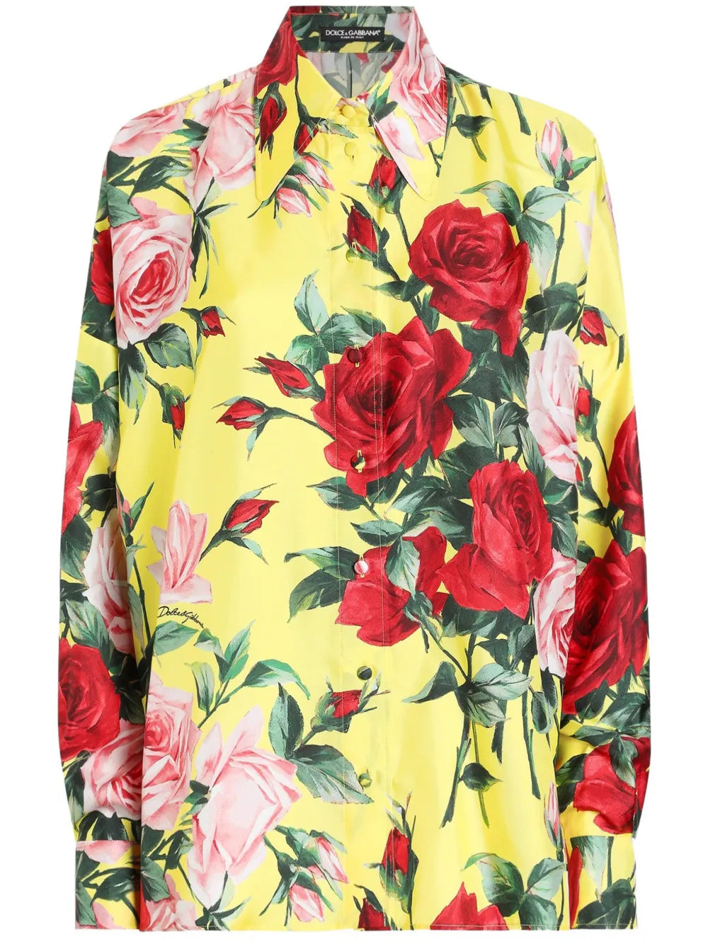 Floral-Print Shirt