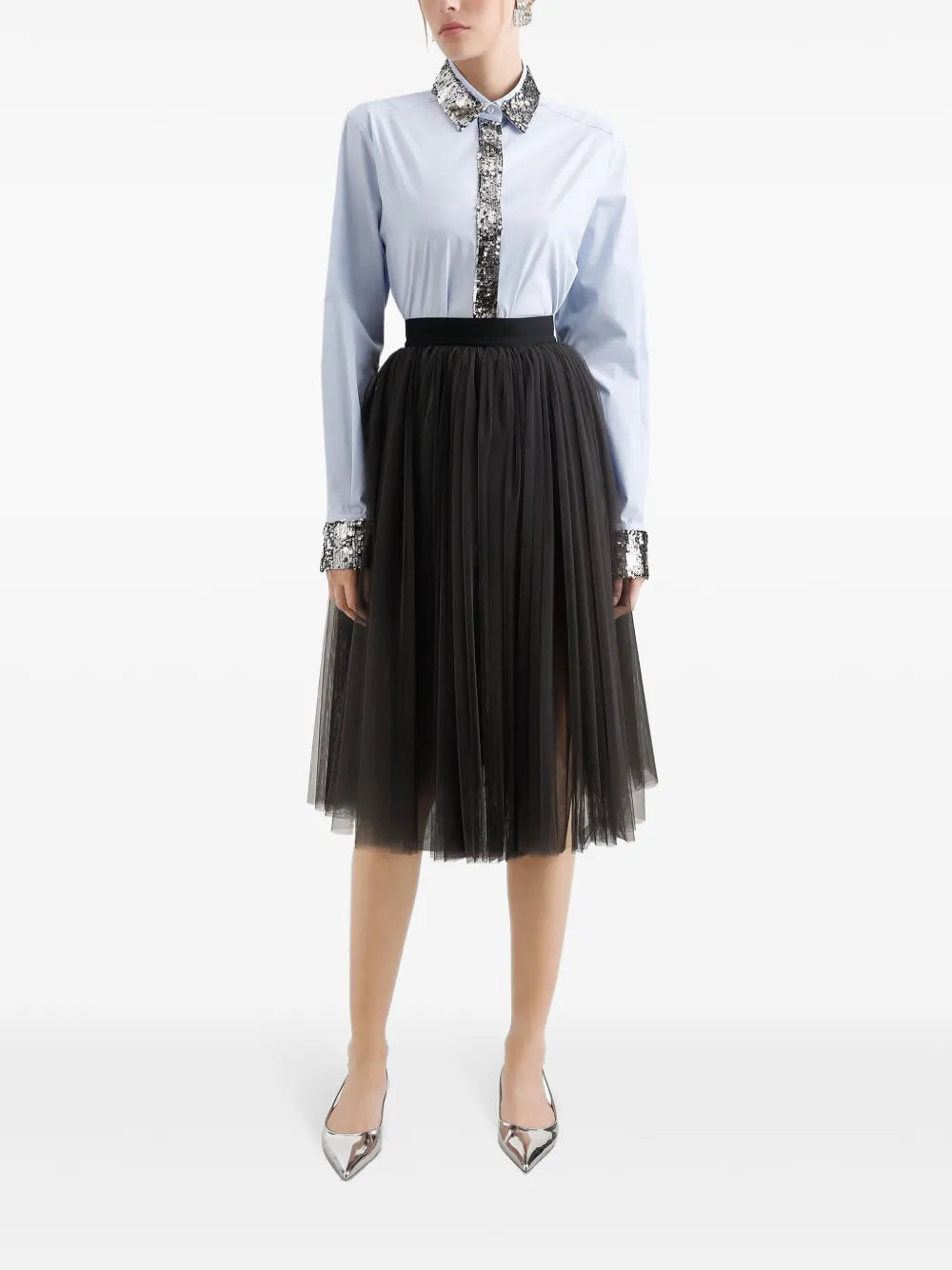 Sequin-Embellished Shirt