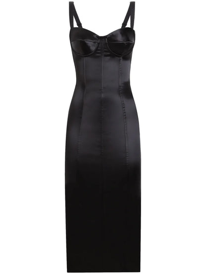 Panelled Midi Dress