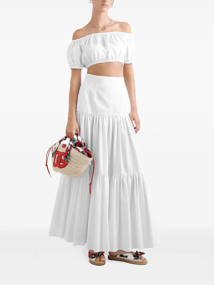 Ruched Crop Top