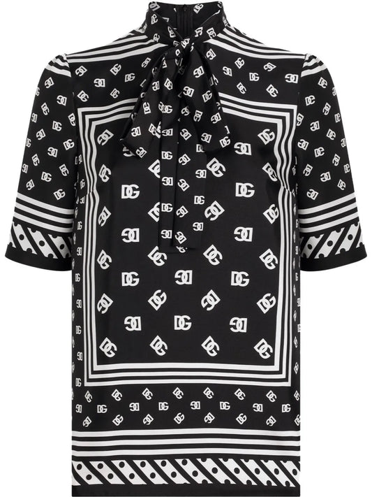 Dg-Print Blouse