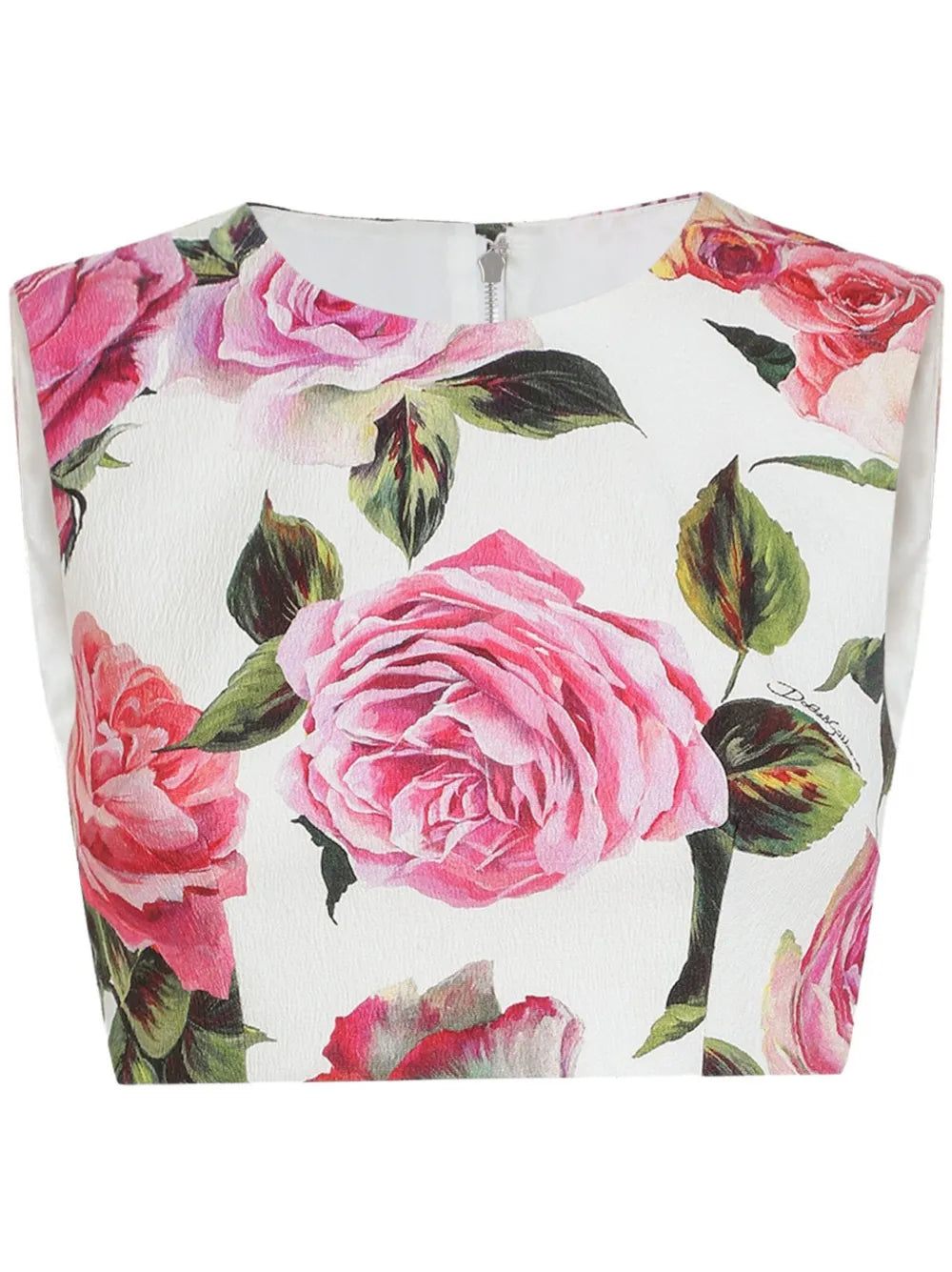 Printed Crop Top