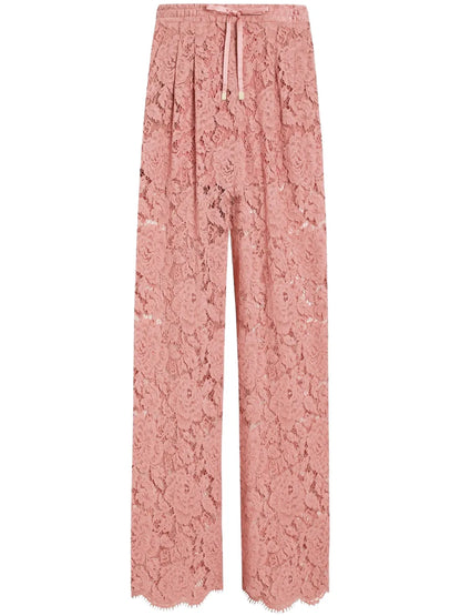 Floral Lace Trousers