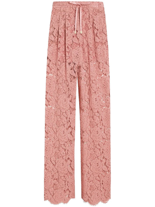Floral Lace Trousers