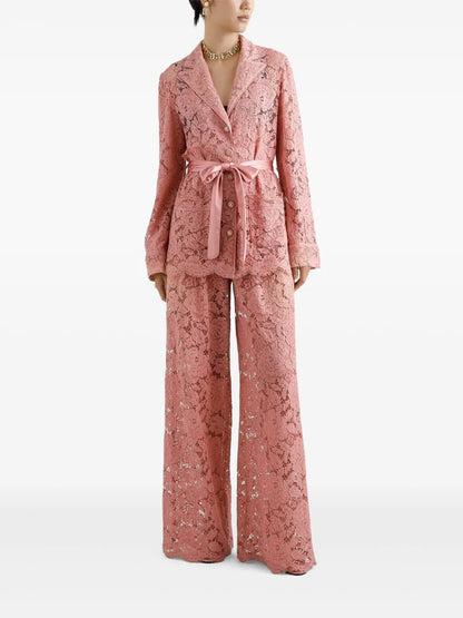 Floral Lace Trousers