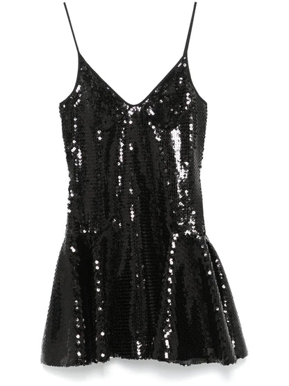 Sequinned Mini Dress