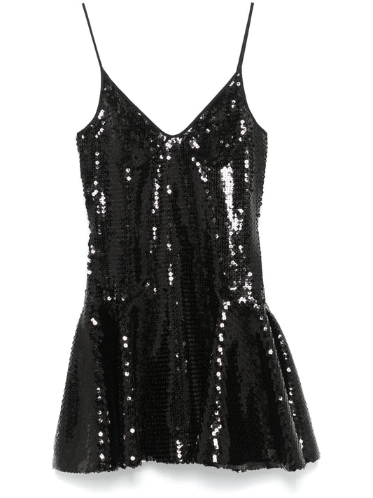 Sequinned Mini Dress
