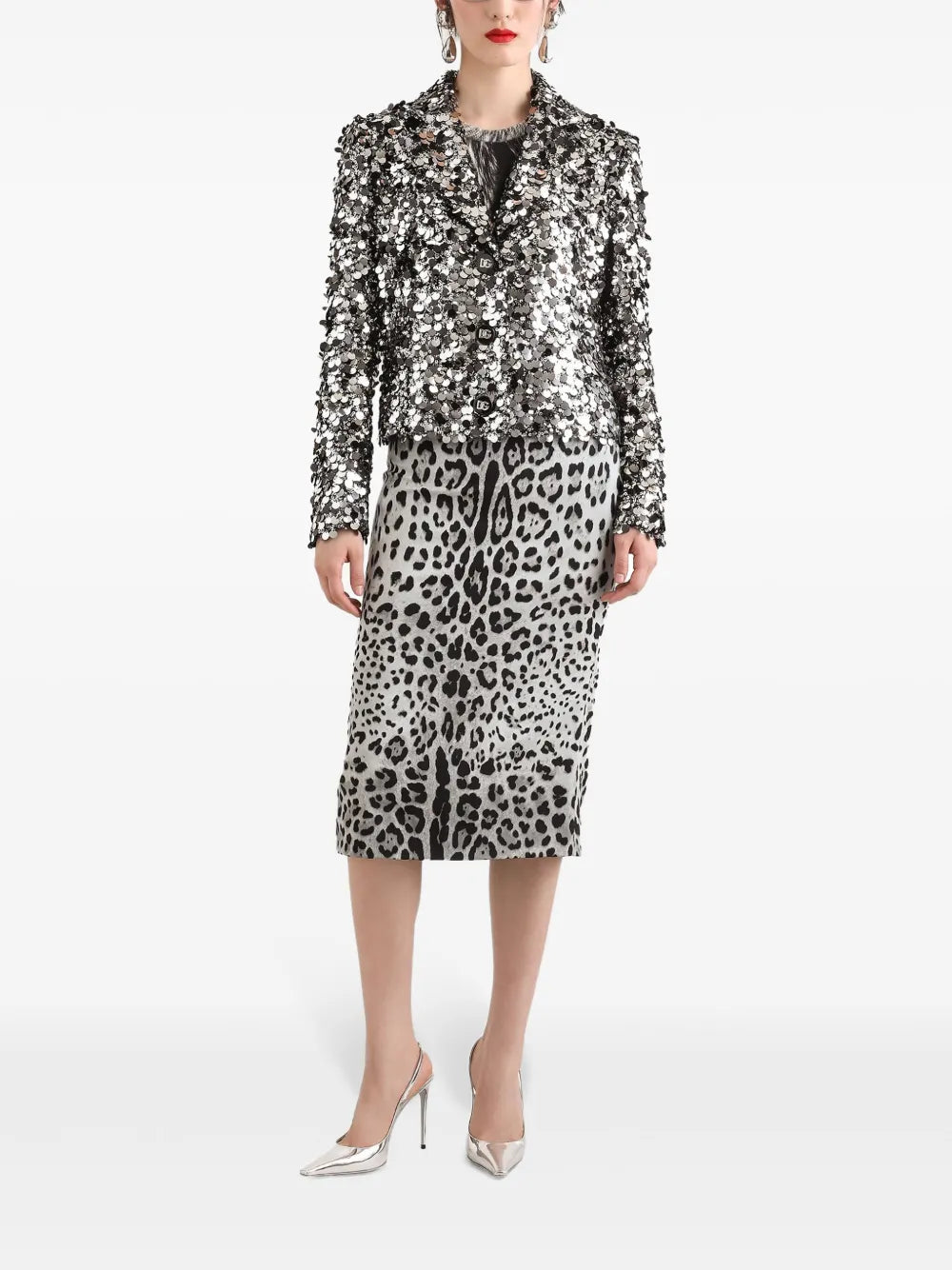 Sequinned Blazer