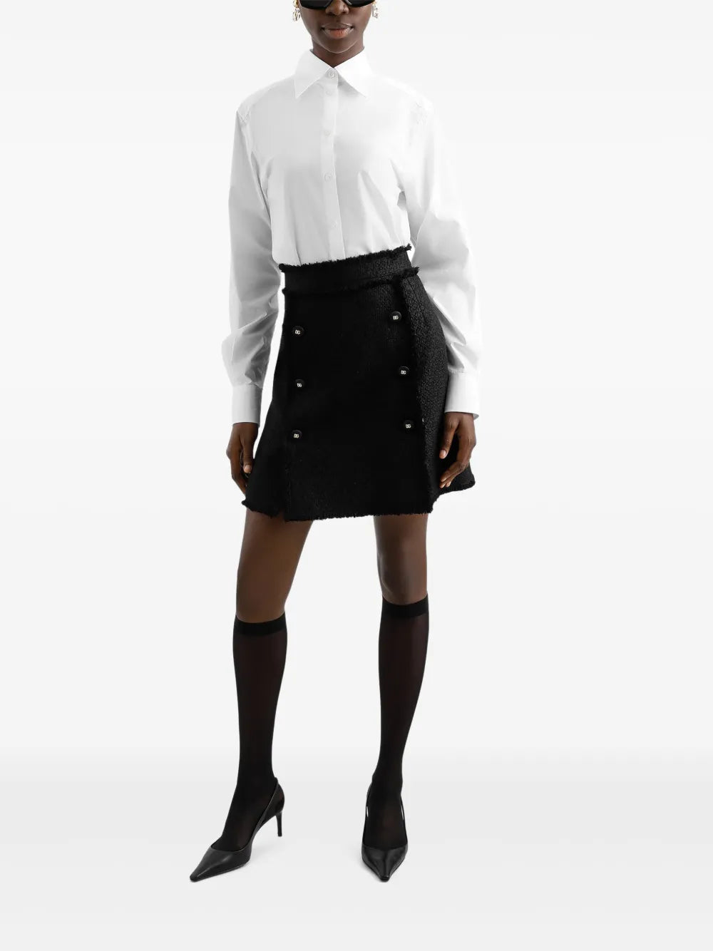 Tweed Mini Skirt
